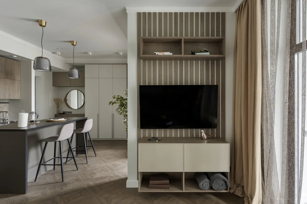 Однокомнатная квартира-студия в ЖК Редсайд