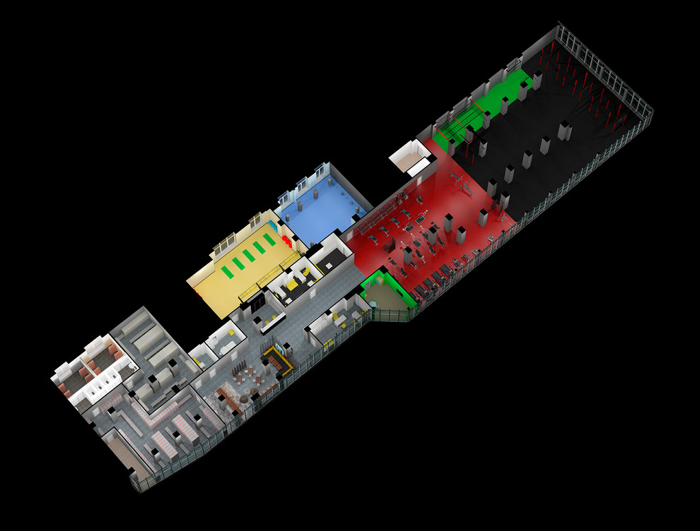 Обложка проекта: Дизайн-проект тренажерного зала CROSSFIT