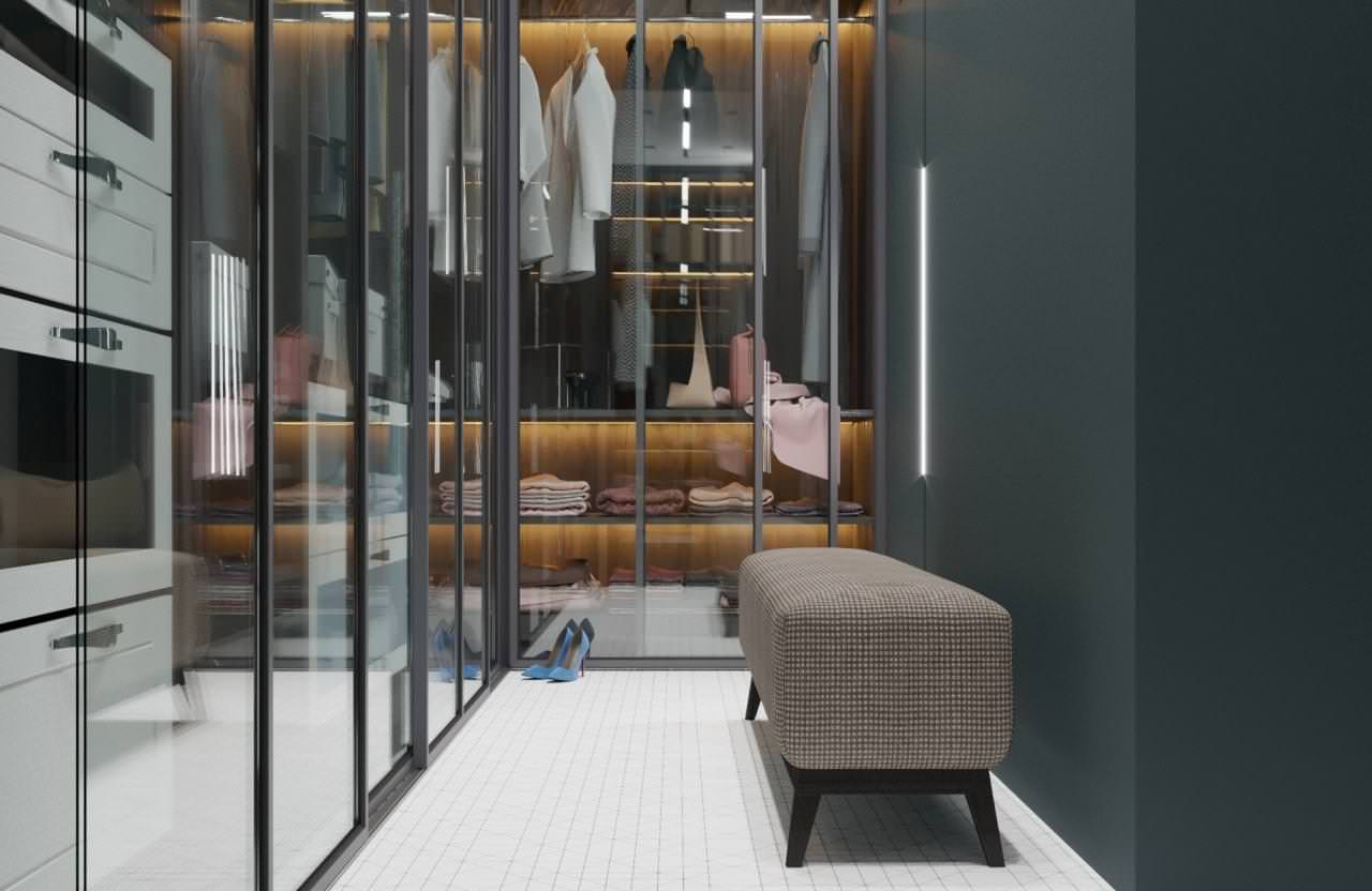 Ультимативно красивая гардеробная