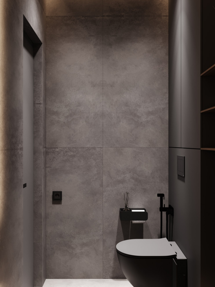 Брутальный современный интерьер, ЖК Румянцево Парк