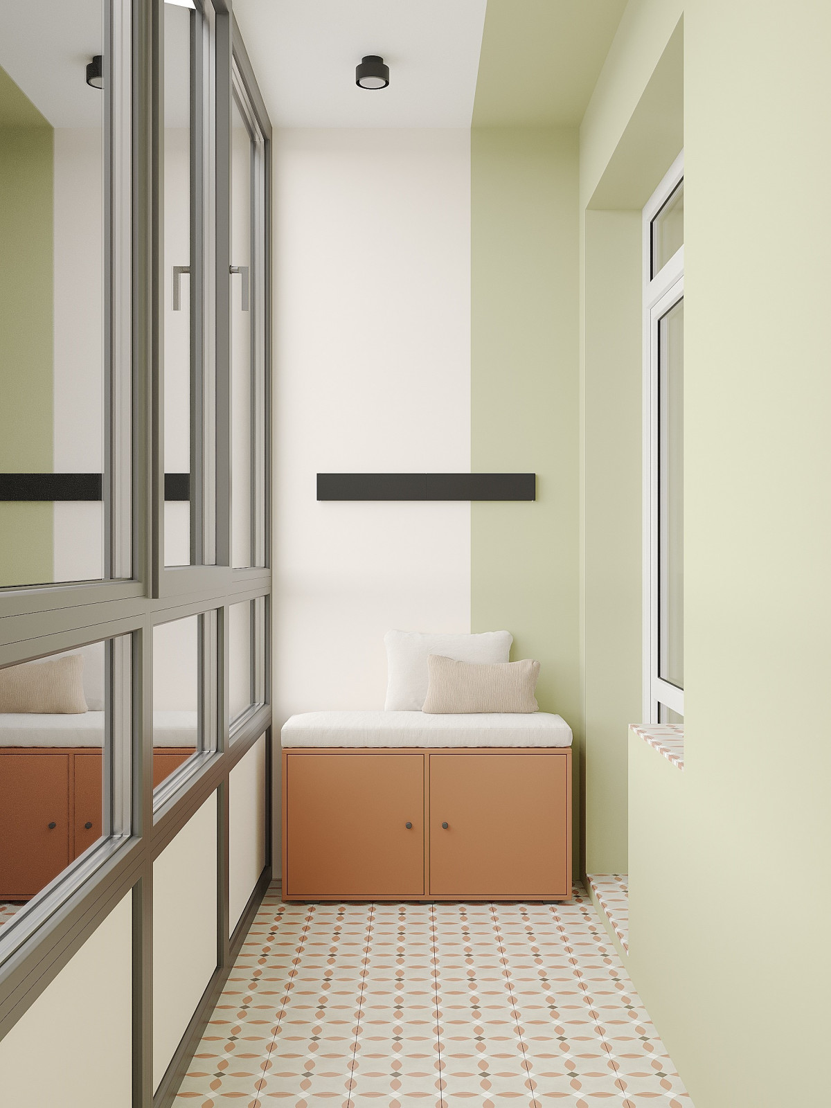 Дизайн 1-комнатной квартиры в ЖК Аквилон Leaves