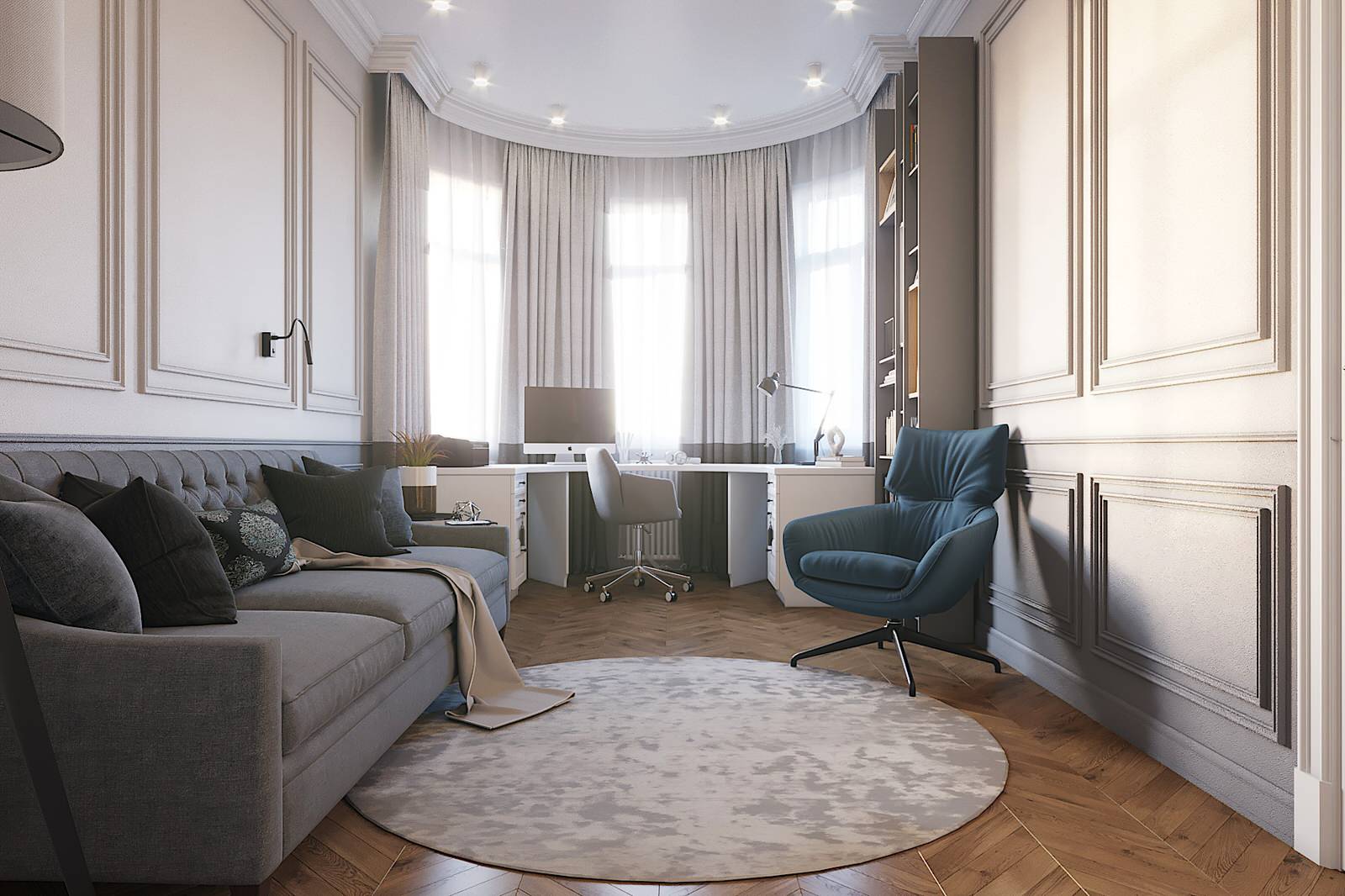 Дизайн интерьера загородного дома