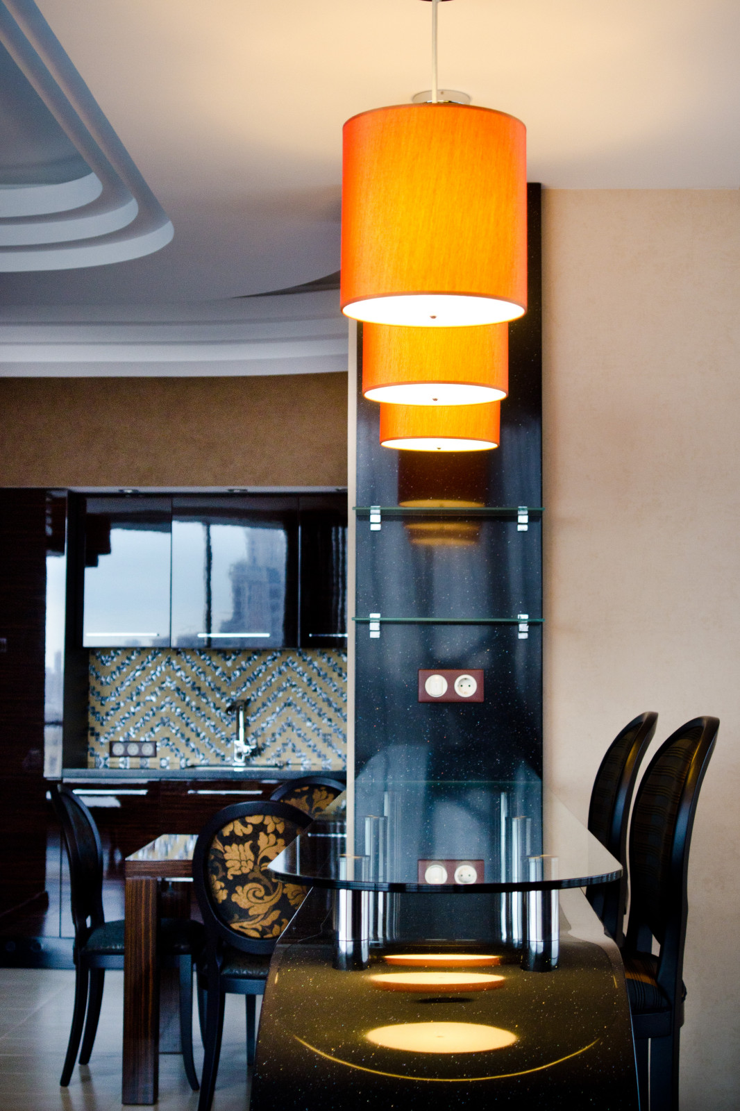 Вид на Рим из московской квартиры. Проект квартиры 130кв.м.