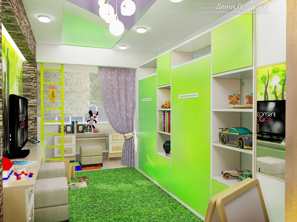 Дизайн интерьера квартиры (для семьи с одним ребенком)