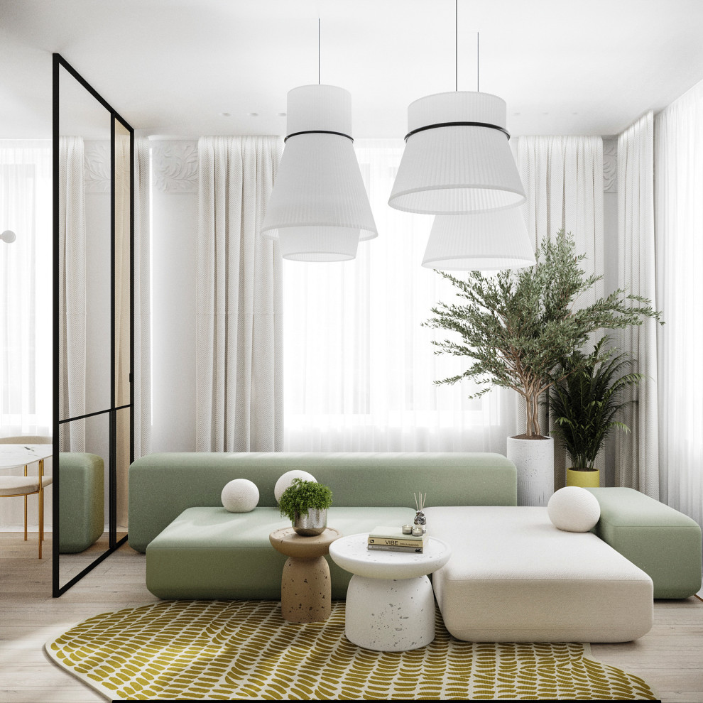 Обложка проекта: Квартира в ЖК Серебрянный Фонтан