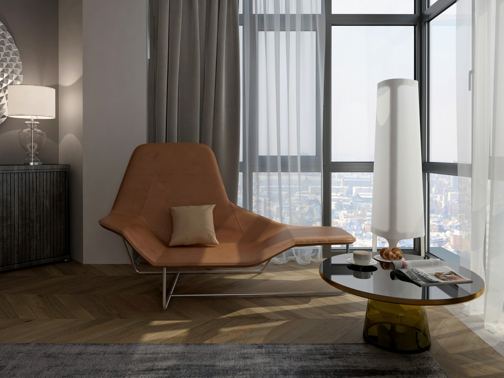 Дизайн-проект трехкомнатной квартиры в современном стиле г.Иркутск