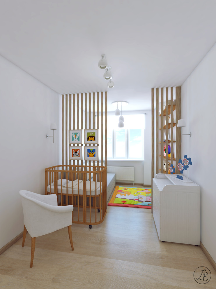 "София" - квартира в скандинавском стиле