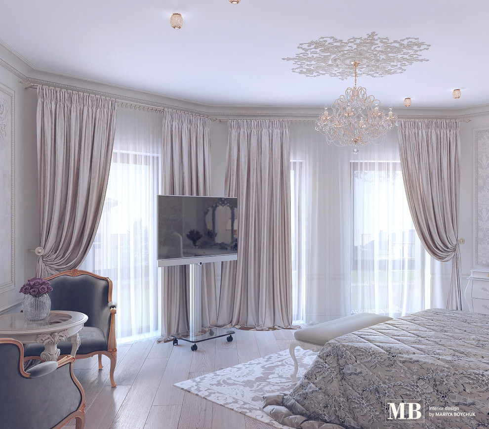 Интерьер загородного дома 175 кв. м.
