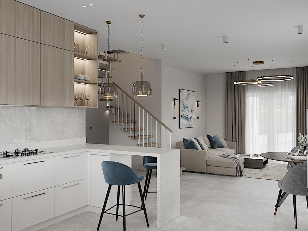 Обложка проекта: Блок-секция для двоих