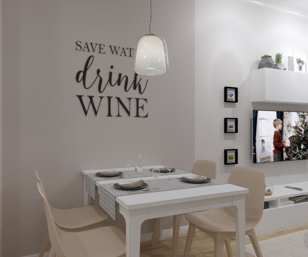 Современная квартира мечты на средний бюджет