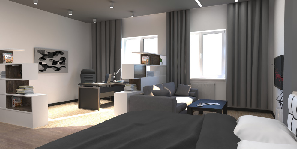 Коттедж в стиле хай тек