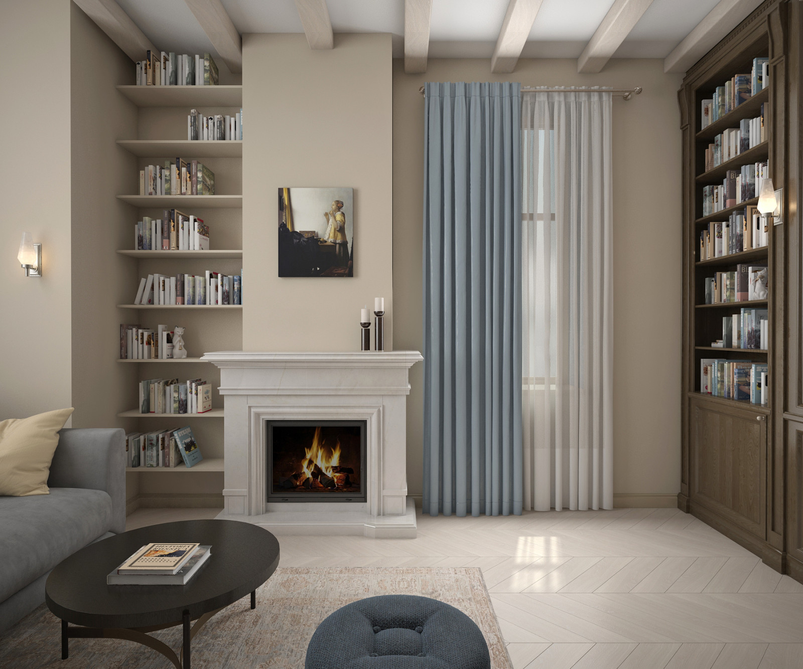 Дом с классическими элементами