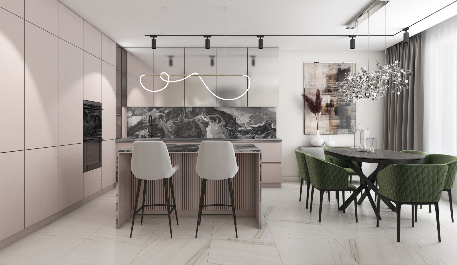 Квартира с панорамным видом