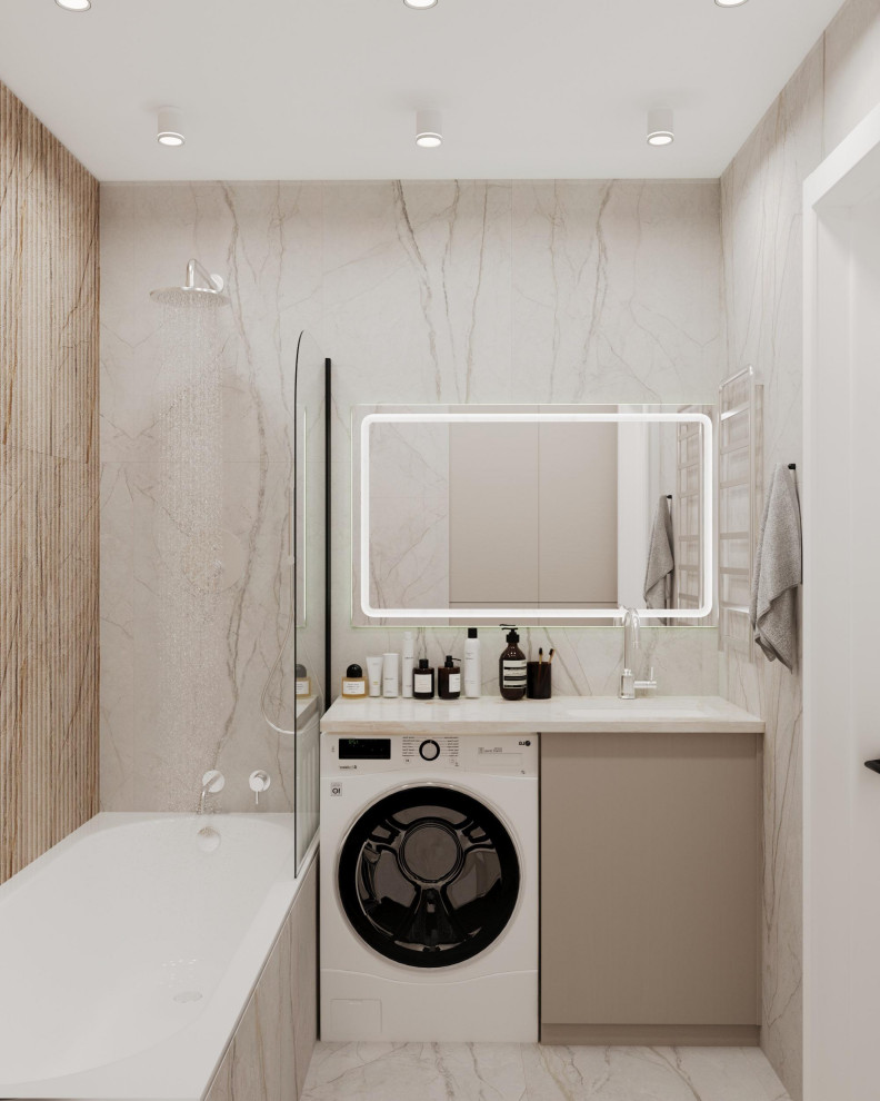 Квартира 54м2 в Анапе в стиле минимализм