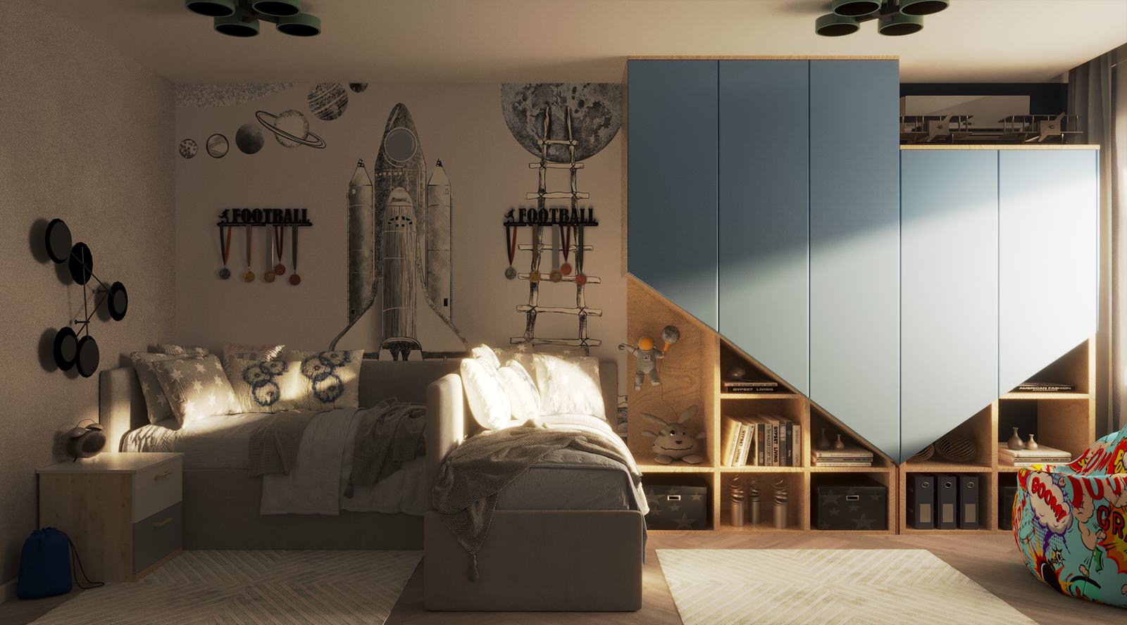 Детская для двух мальчиков