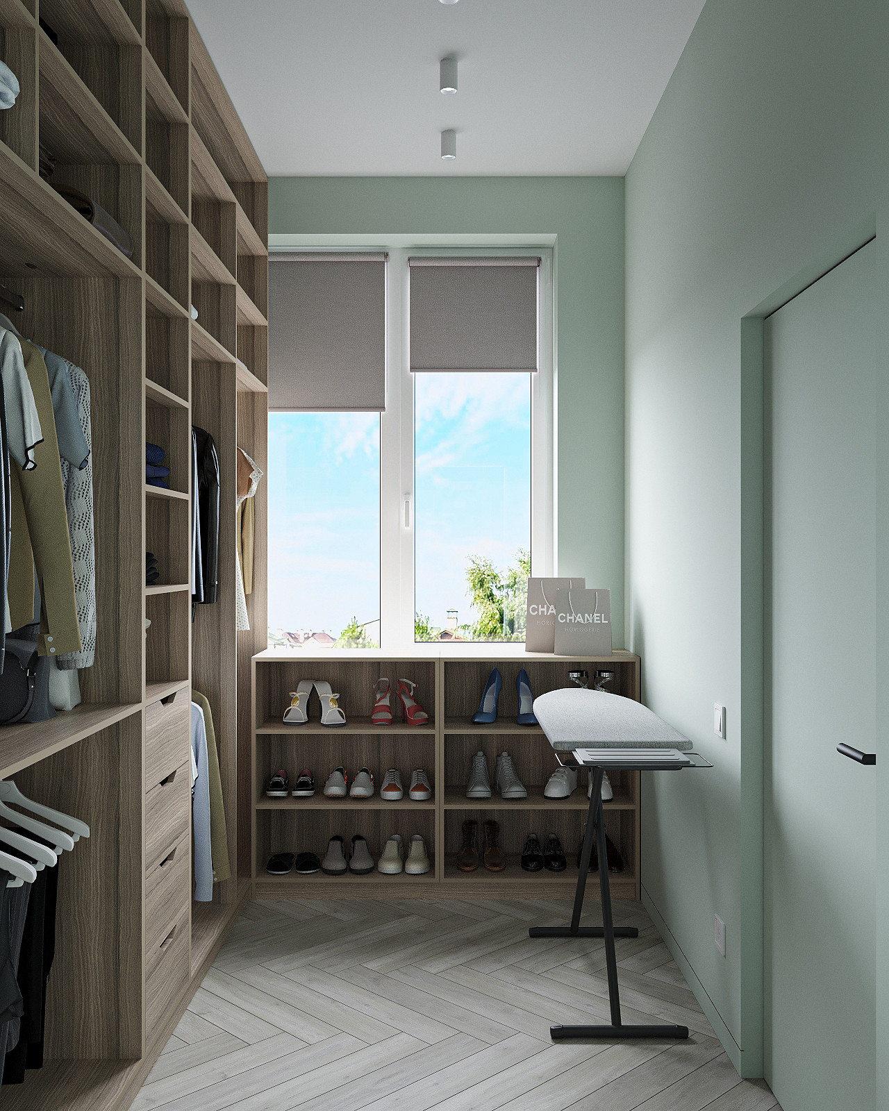 Древесно-мятное дуновение.