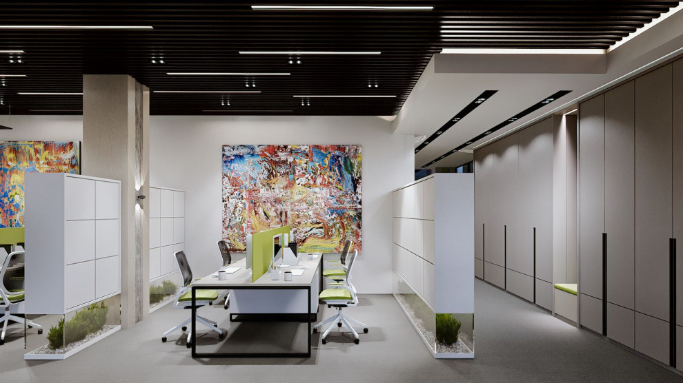 Офис Фарм, open space