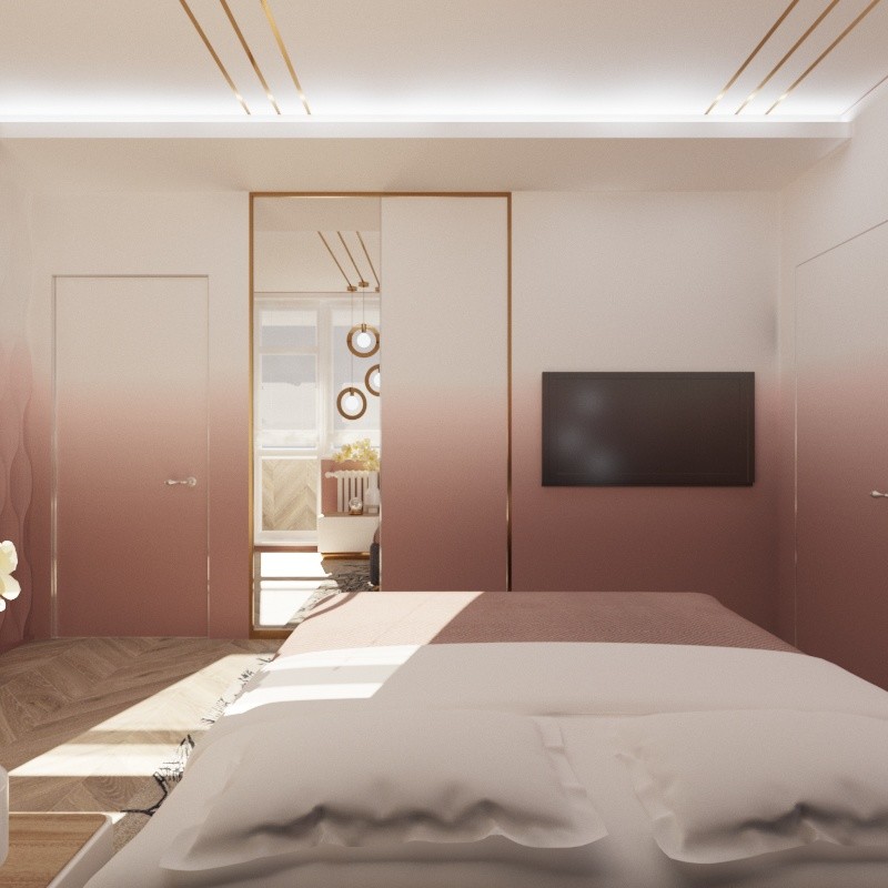 Обложка проекта: теплый градиент