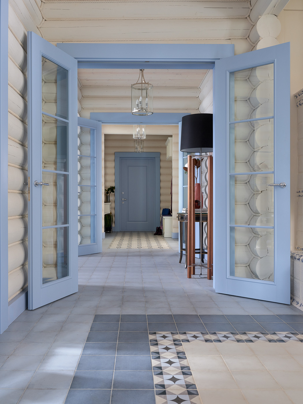 Стилизация дома в КП "Заповедный бор"