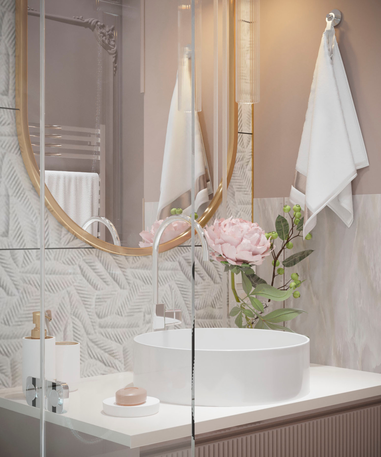 Ванная комната ЖК Суворов