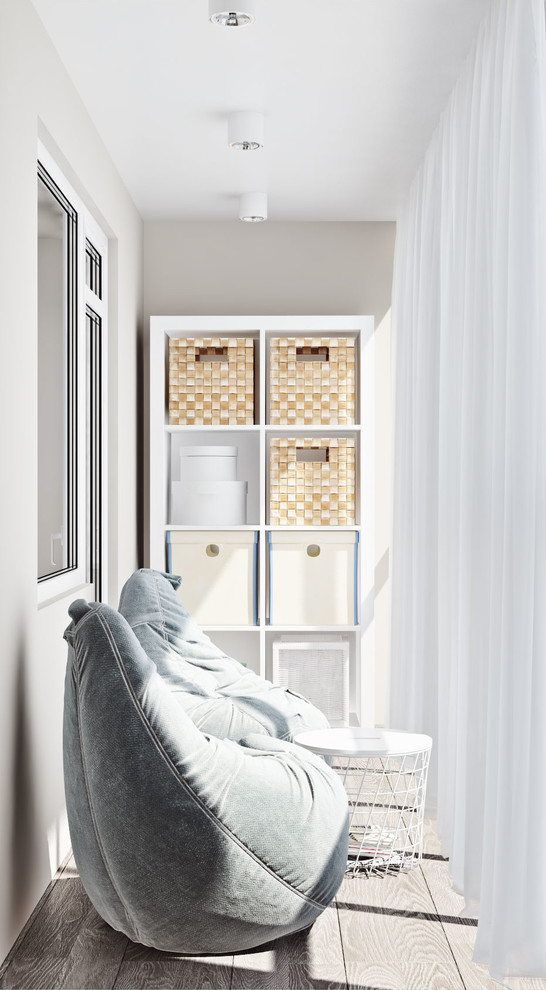 Обложка проекта: Квартира для молодой девушки в ЖК "большая медведица"