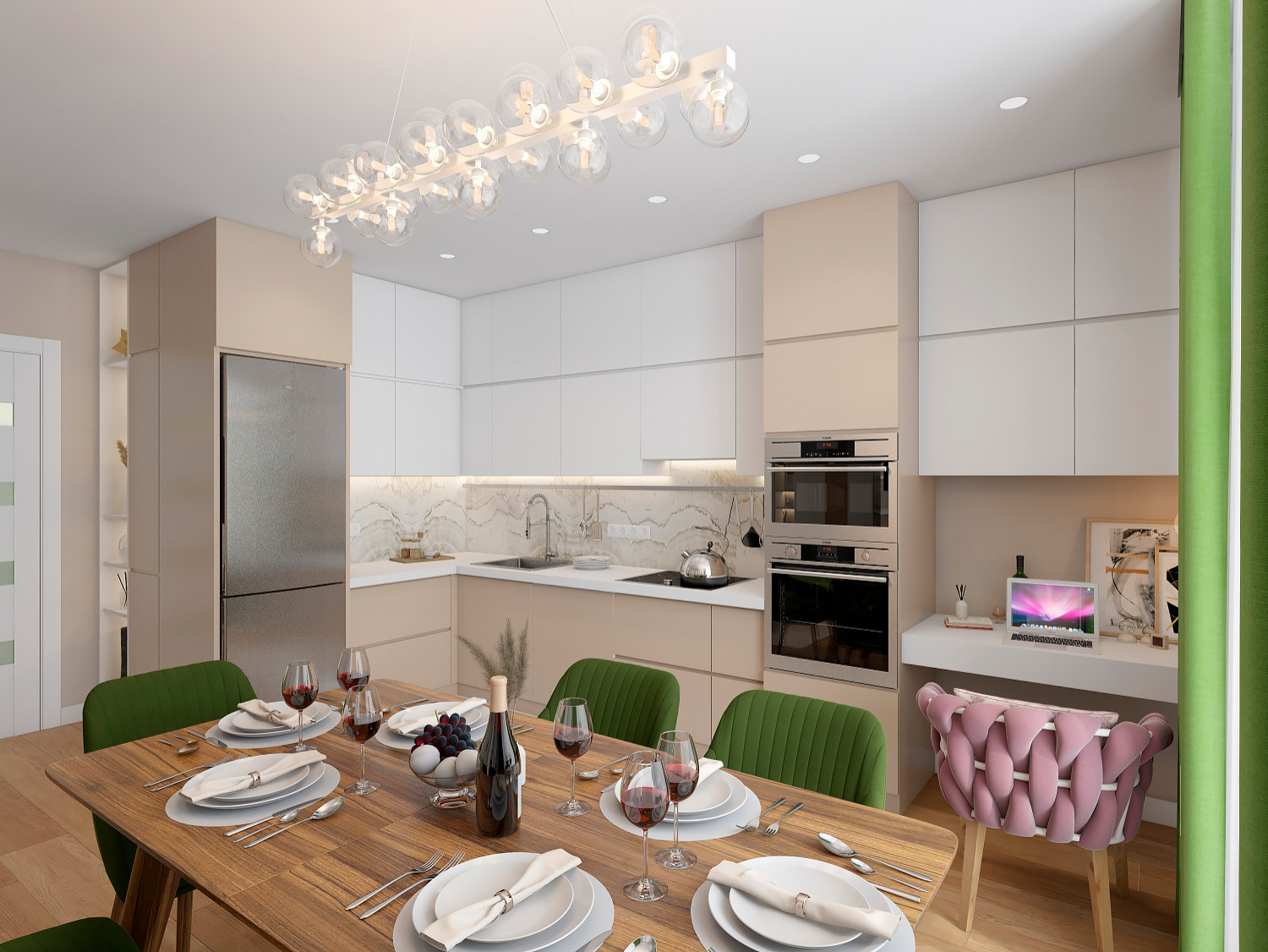 Квартира в стиле контемпорари