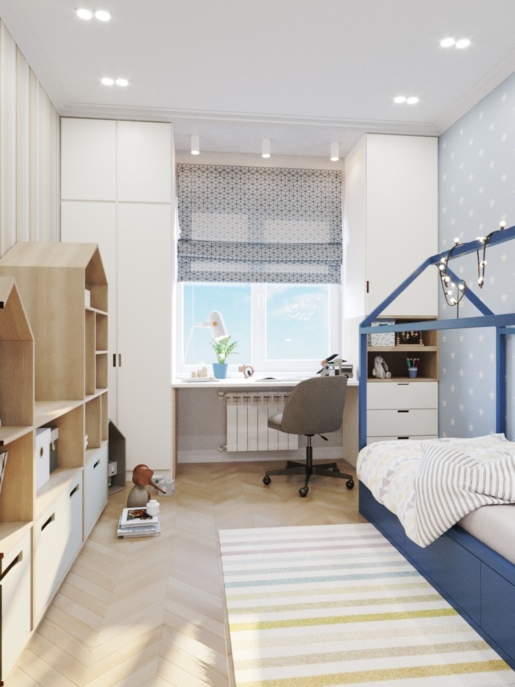 Обложка проекта: Интерьер детской ЖК "Омега Хаус"