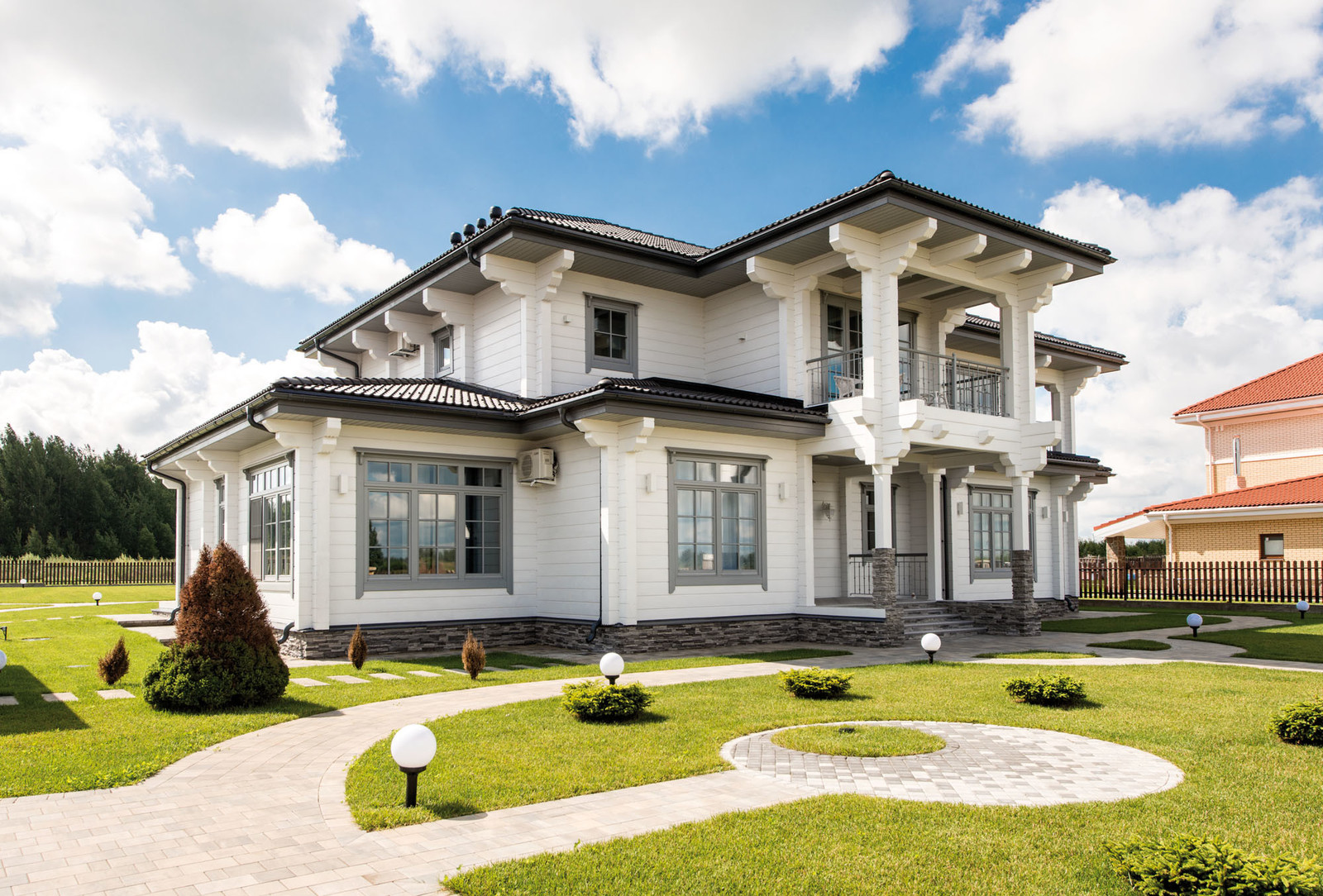 Обложка проекта: Гольф – дом из клееного бруса