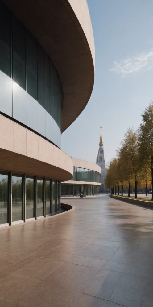 (re)MIXED : Многофункциональный выставочный центр : AI Modernism space