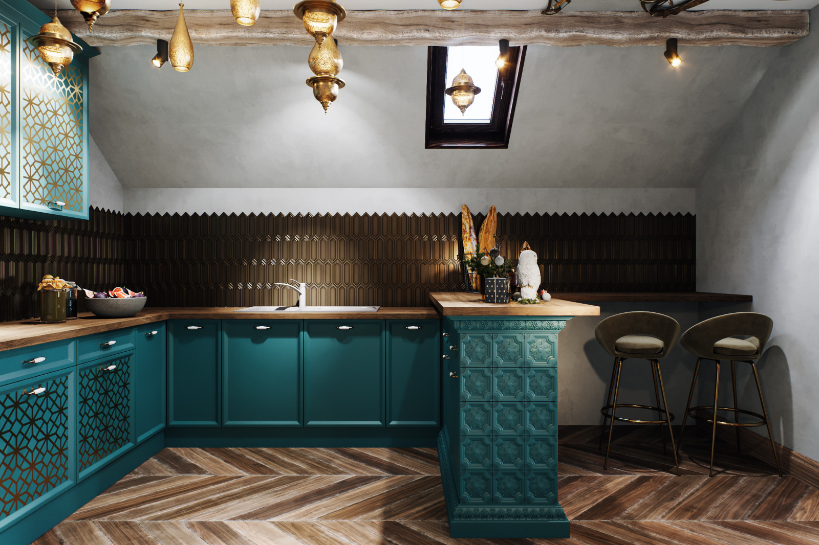 Кухня - 3 этаж