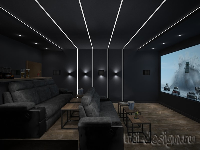 Дизайн интерьера коттеджа