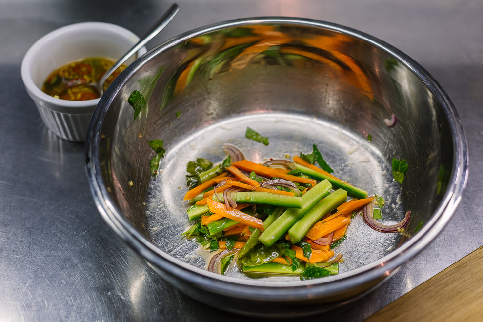 Рецепты: Салат с рукколой и ростбифом