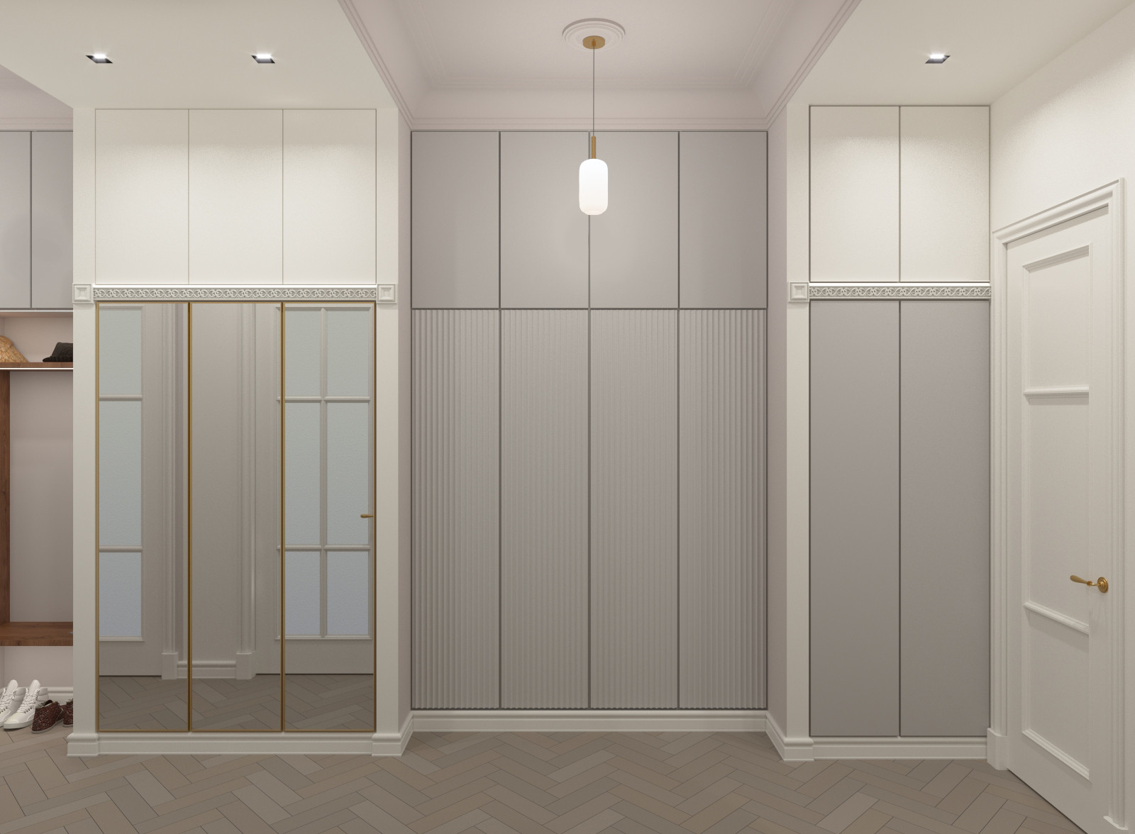 Квартира в лаконичной классике