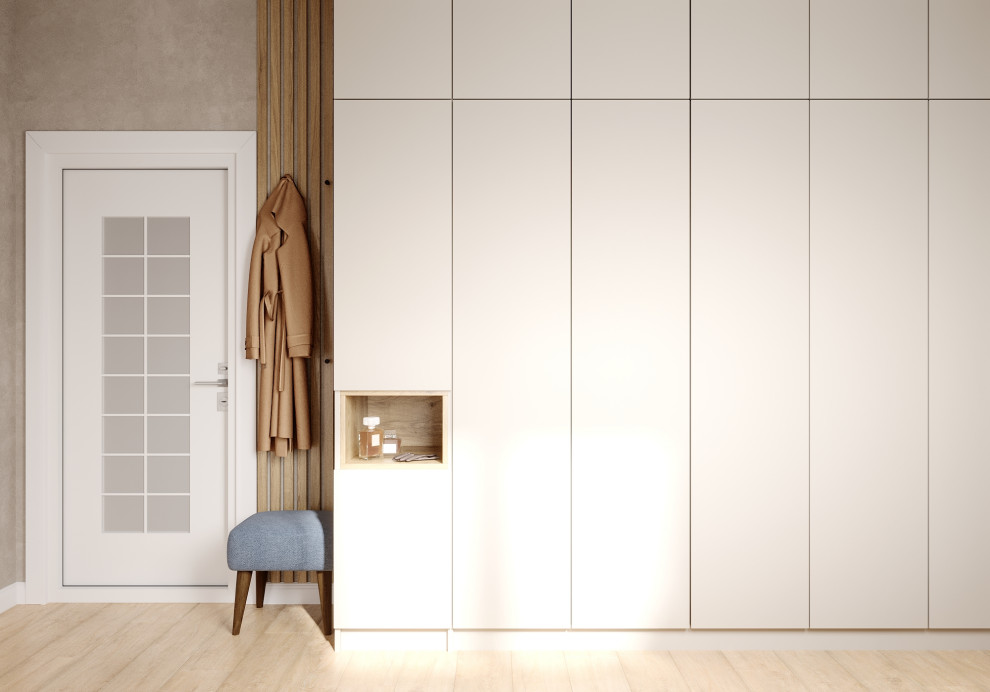 Дизайн кухни-гостиной в таунхаусе в Новосибирске