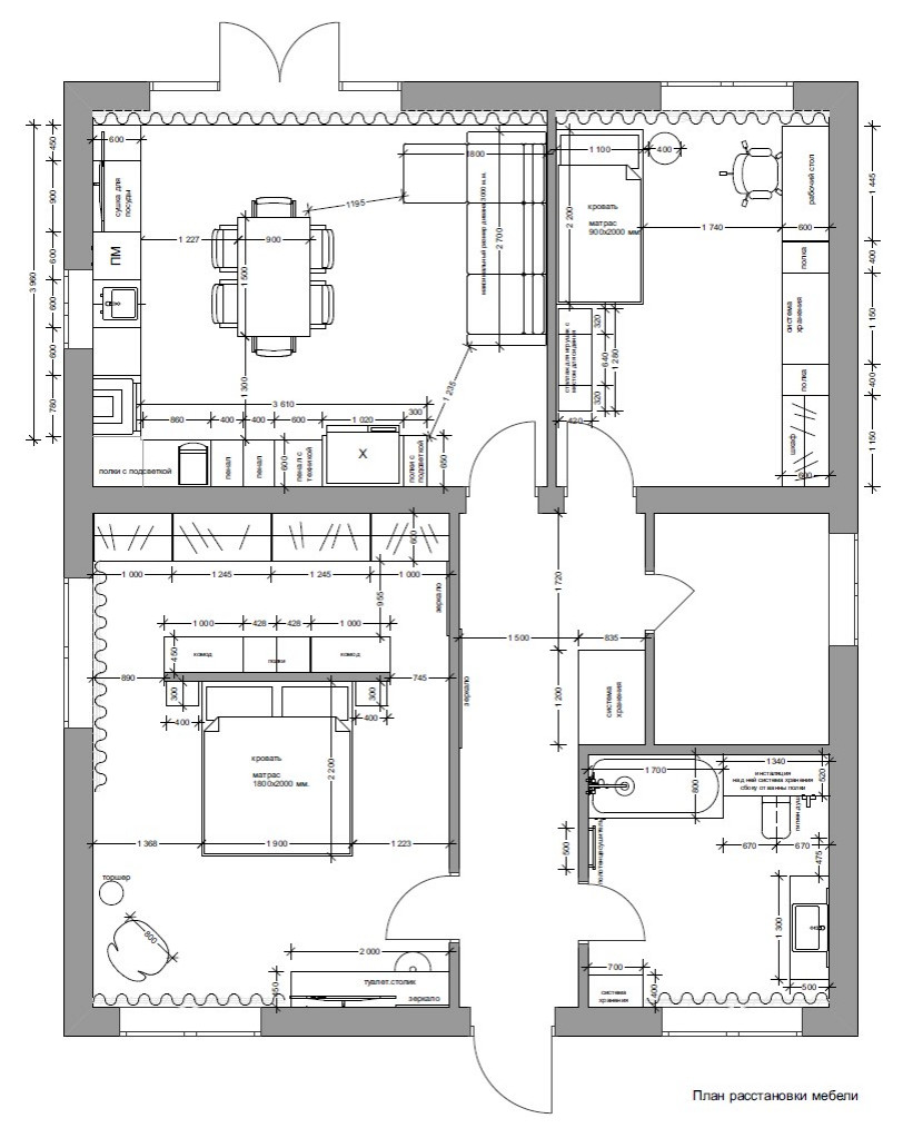 Обложка проекта: Дизайн-проект дома 105 кв.м. г. Ростов-на-Дону