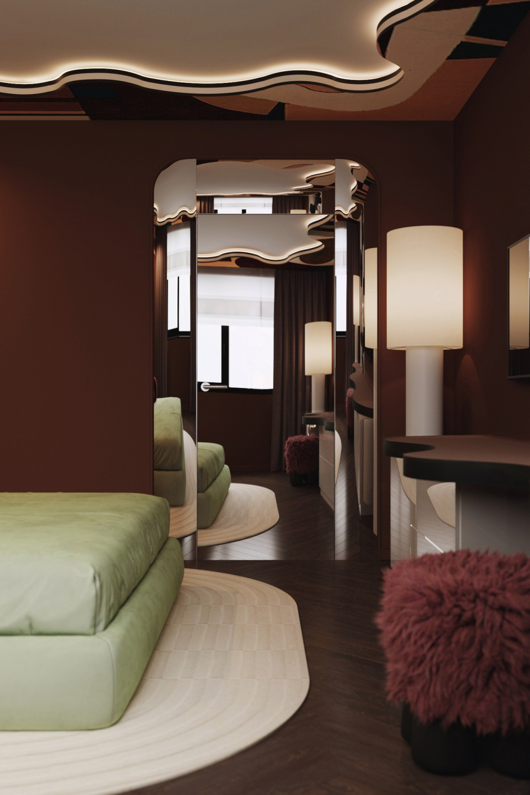 Спальня для передачи Квартирный вопрос (НТВ)