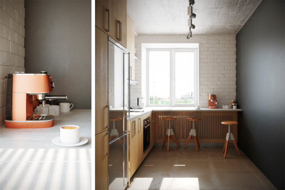 Проект интерьера квартиры «Сосны На Морском Берегу», Московская область /46м2