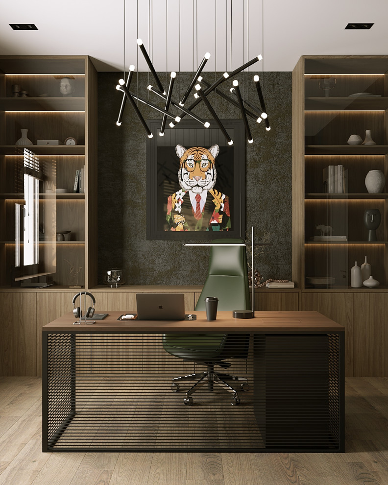 Обложка проекта: Современный кабинет для мужчины
