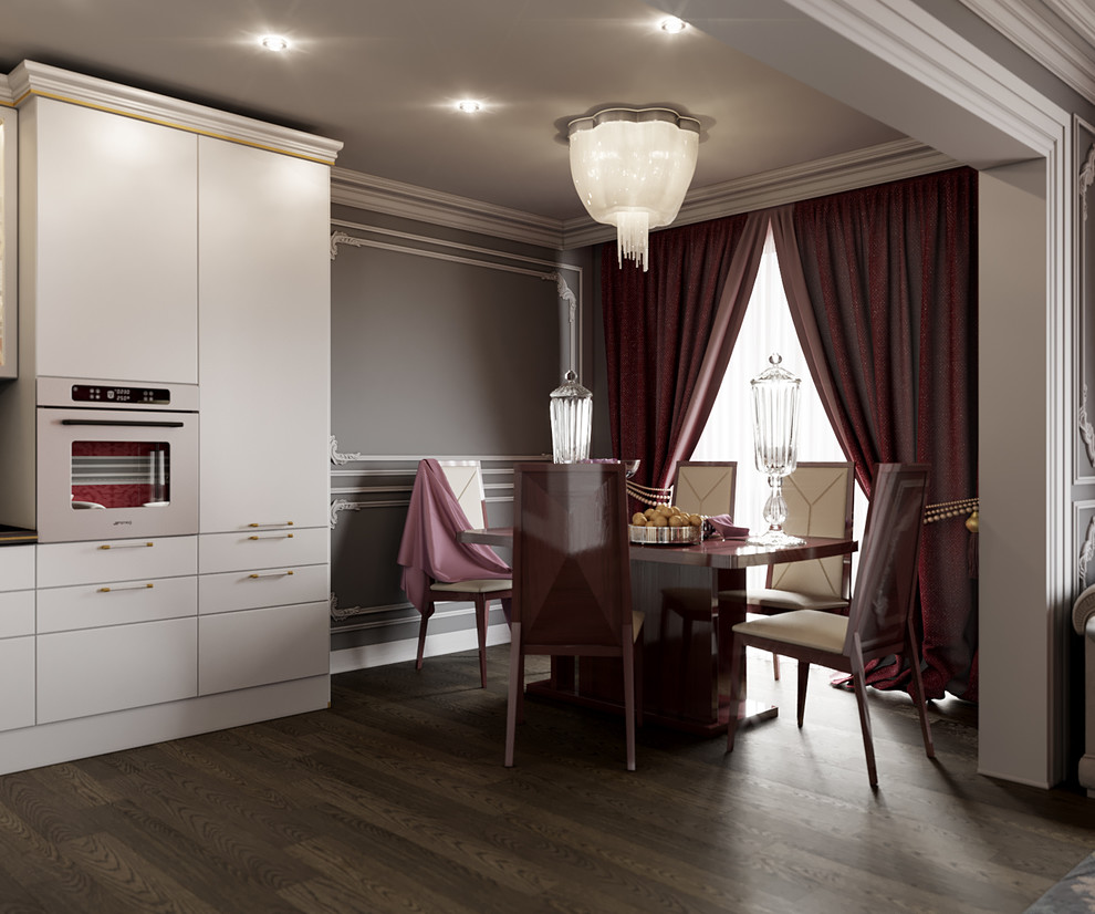 Квартира в стиле ар-деко, ЖК «Московский квартал»