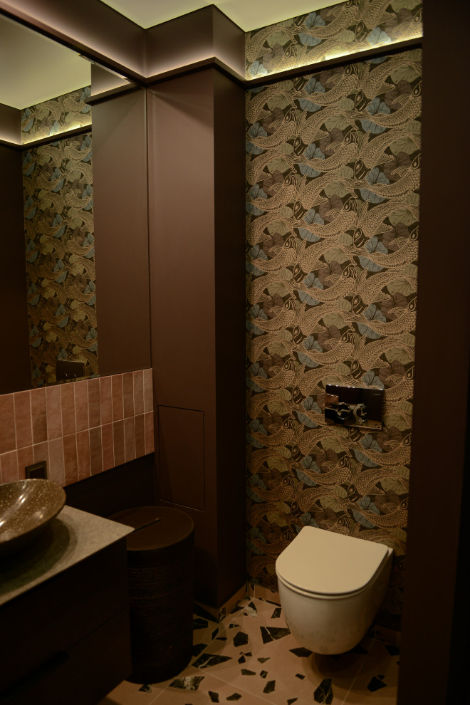 санузел с рыбками