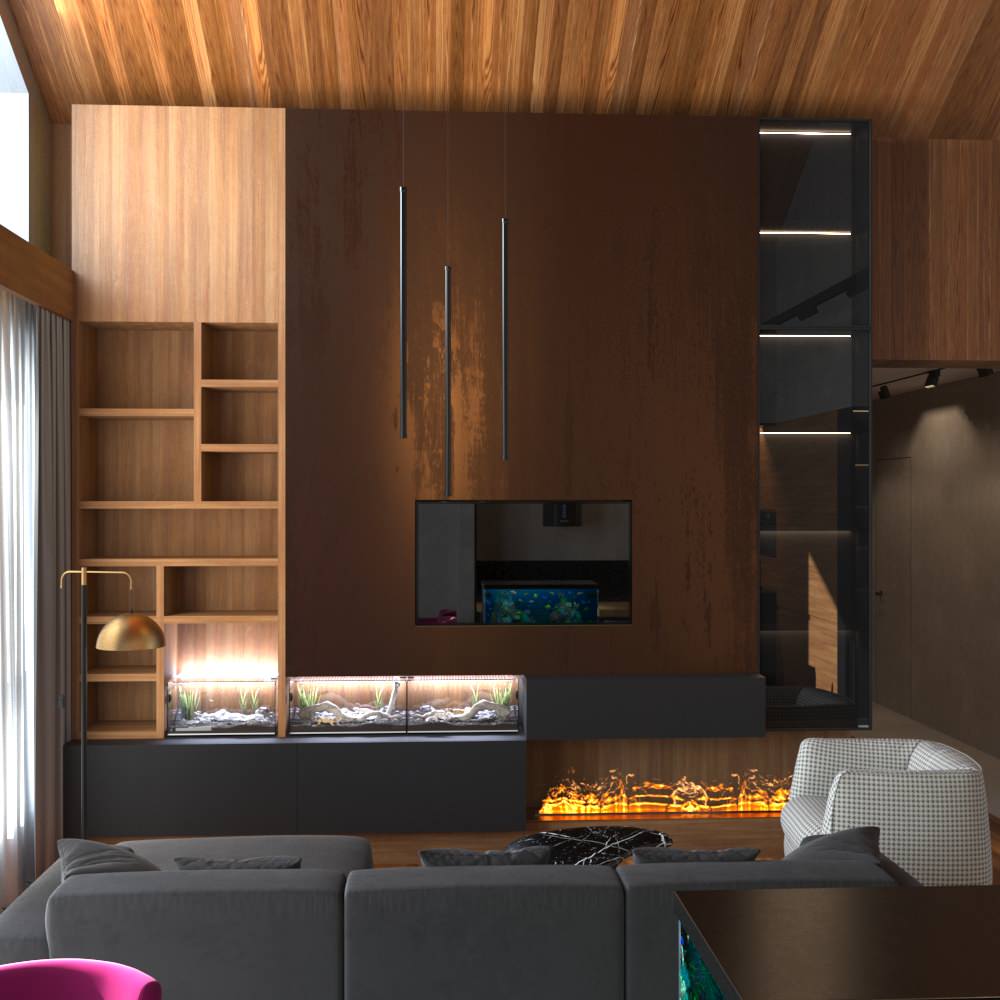 Дизайн проект частного дома 100 кв.м.