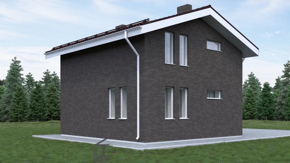 Индивидуальный 2-ух этажный жилой дом