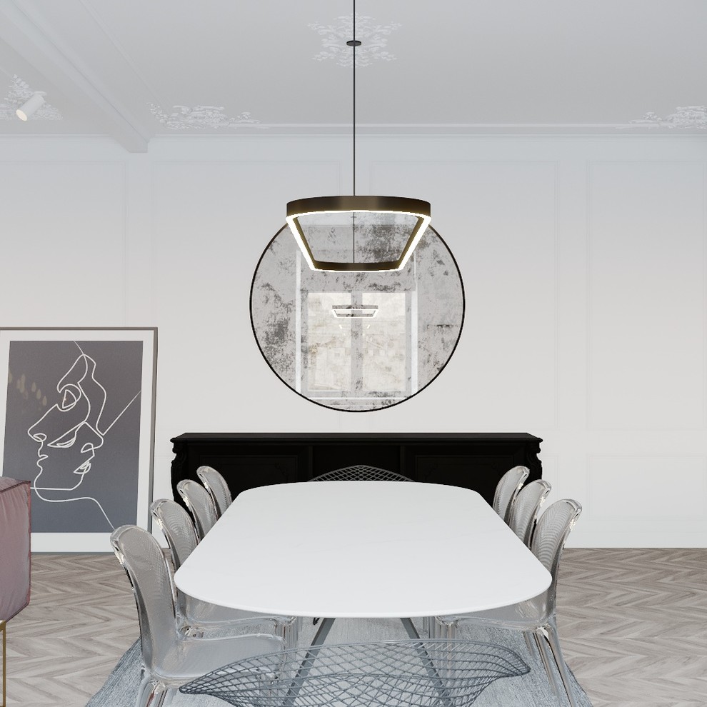 Квартира 235м2 в стиле современная классика