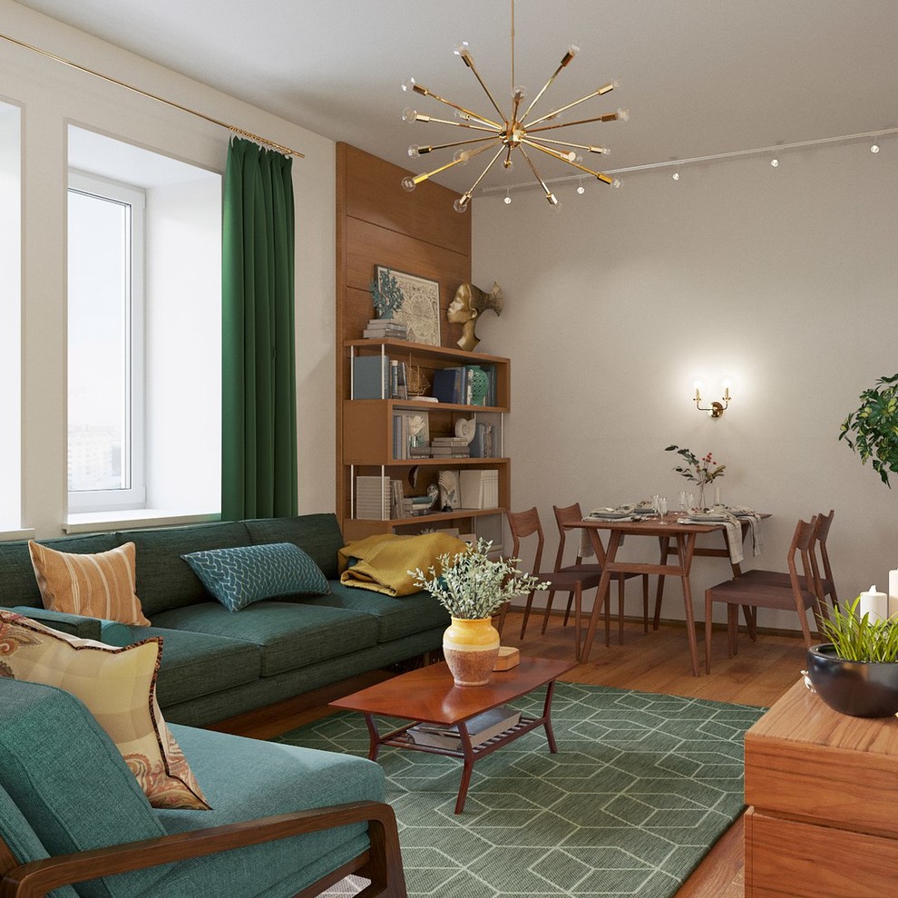 Обложка проекта: Проект в Москве в стиле mid-century