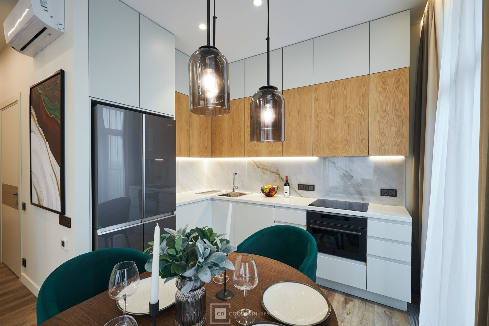 Современный интерьер с элементами советского шика