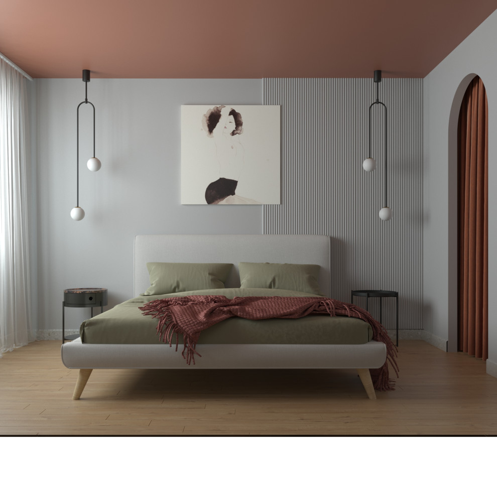 Интерьер с нотками ретро