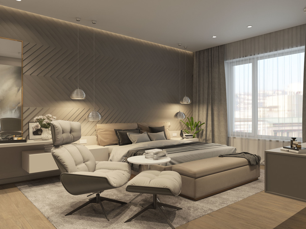 Интерьер апартаментов в MONTBLANC RESIDENCE 170 м^2