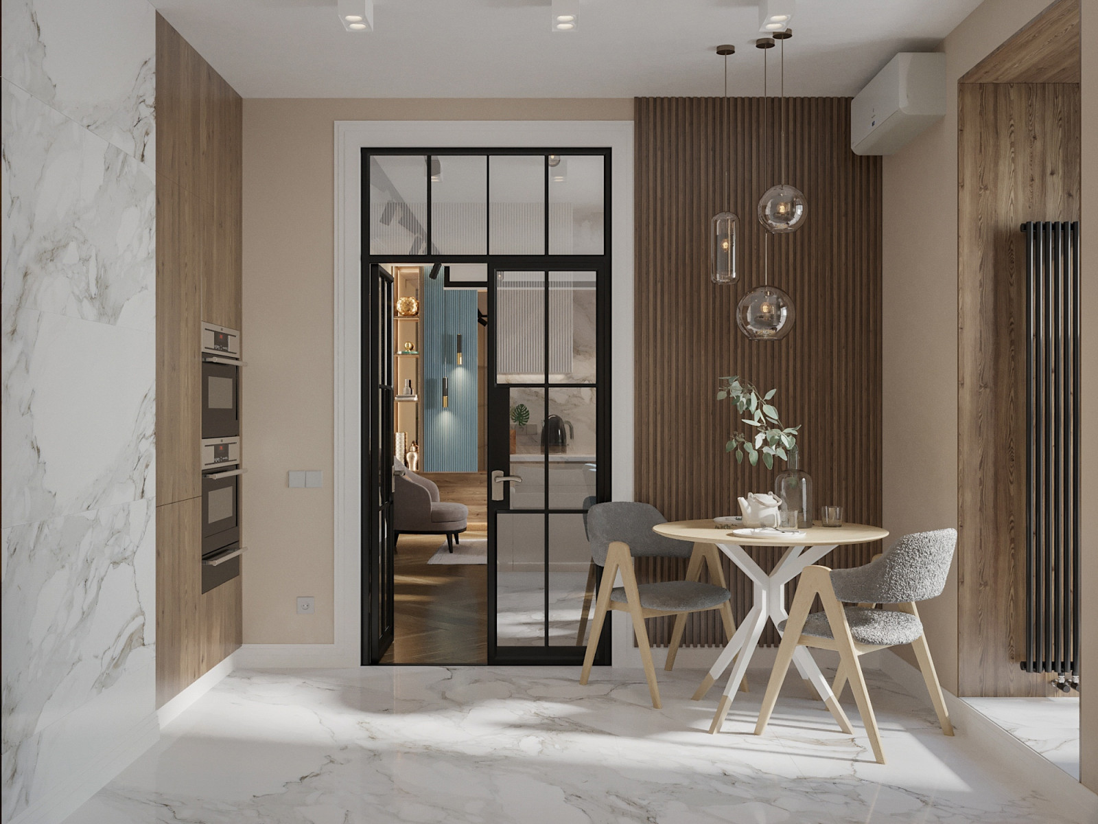 Дизайн квартиры в г. Омске ЖК "Серебряный берег"