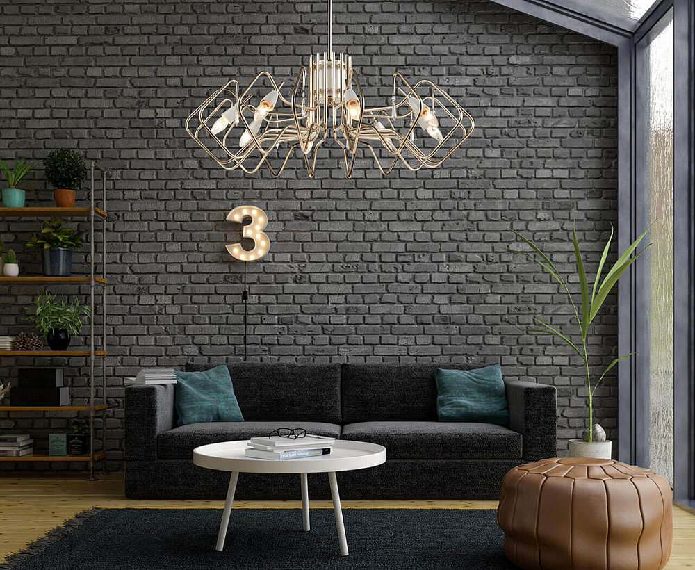 Люстры в интерьере