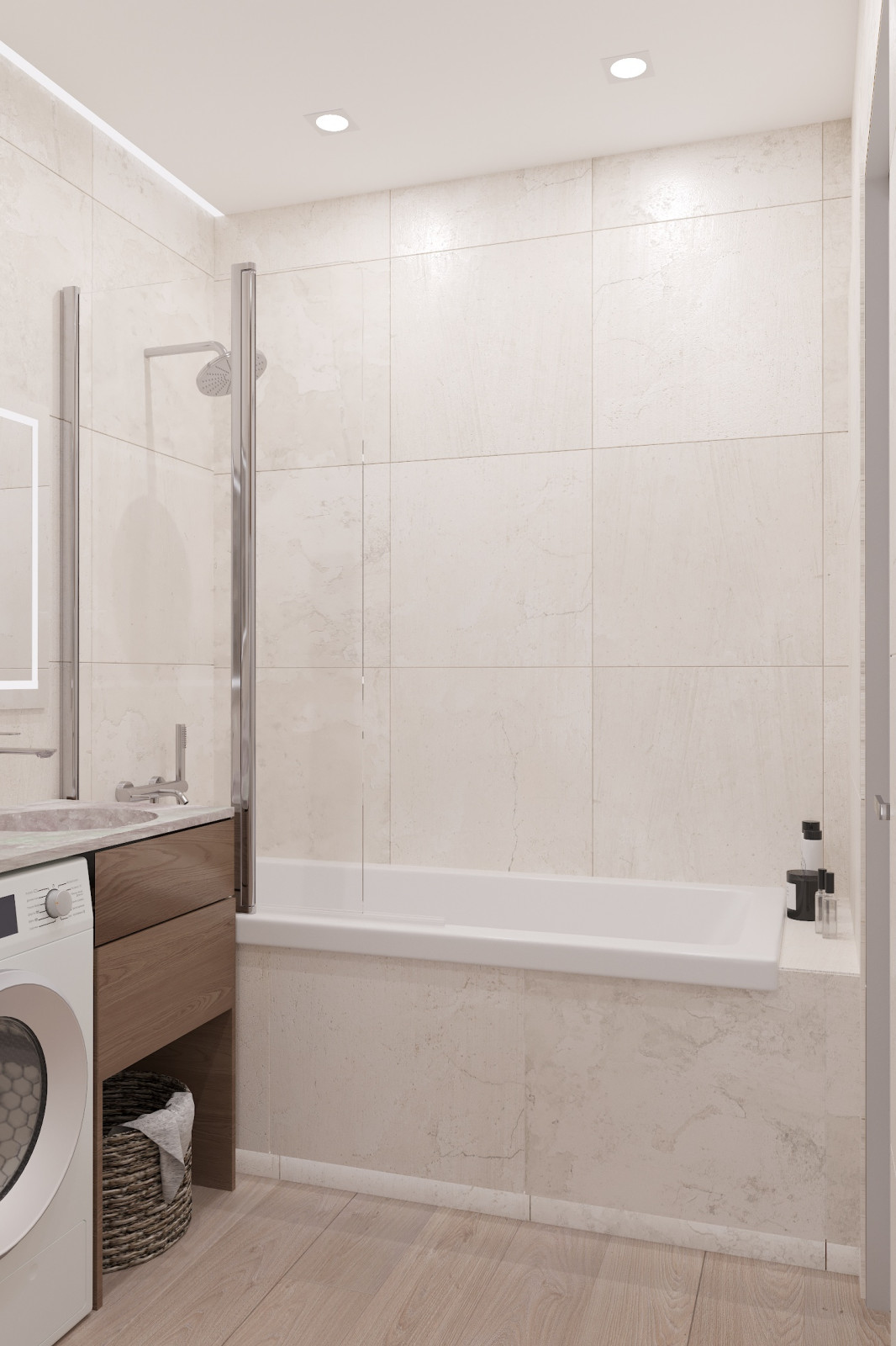 Обложка проекта: Квартира 60 кВ.м в ЖК Первый Московский Город-парк